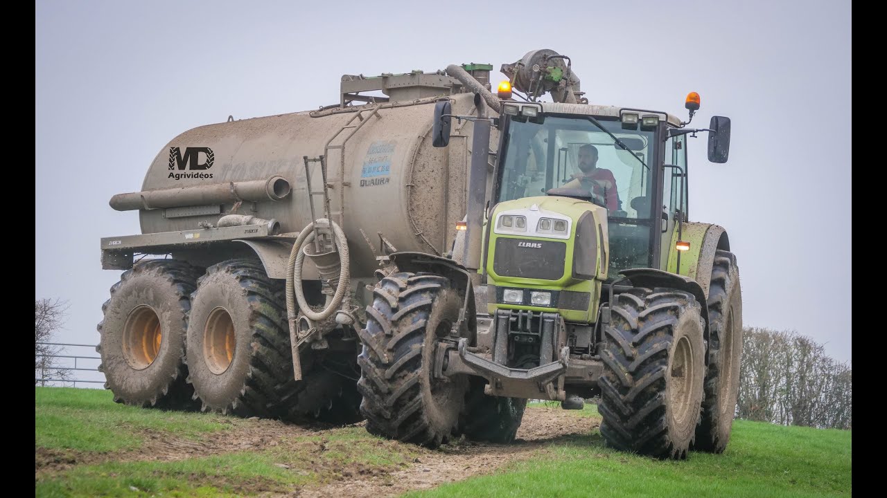 CLAAS Atles 936rz + Joskin Quadra 18 000// SARL Rousseau