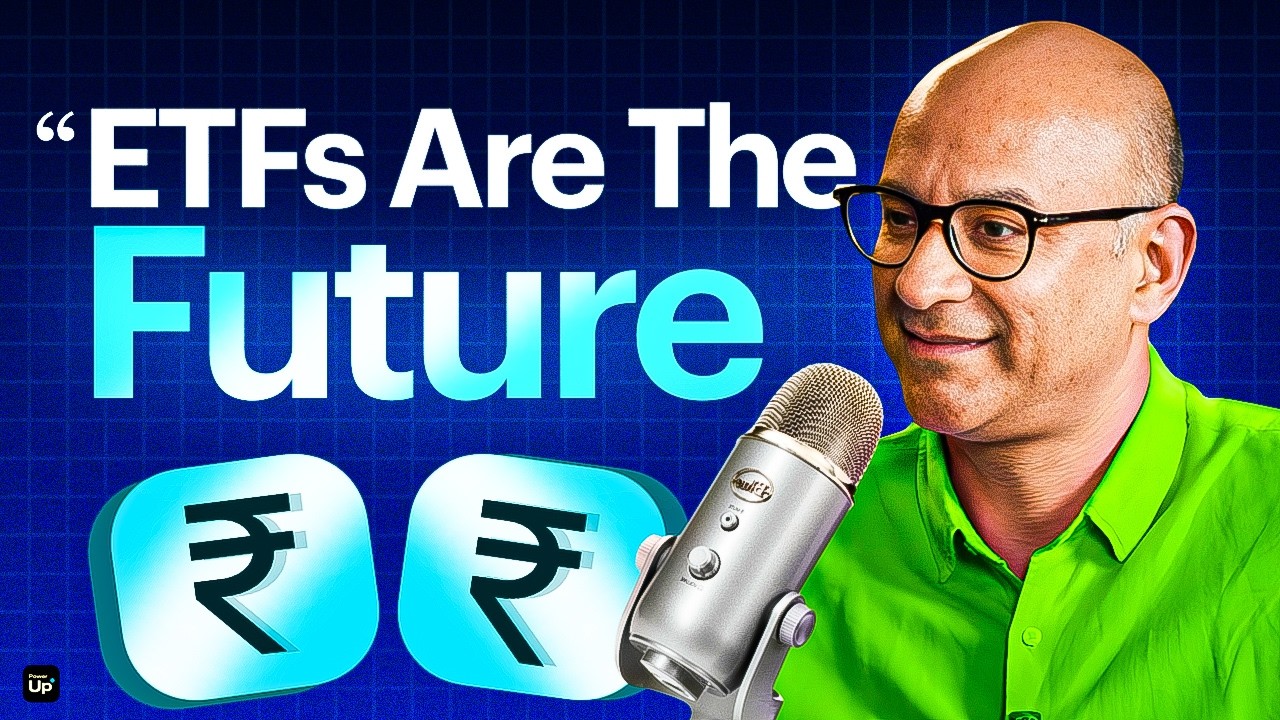 Founder Of ETFs In India - "Passives are the Future." l Vishal Jain, CEO of Zerodha Fund House