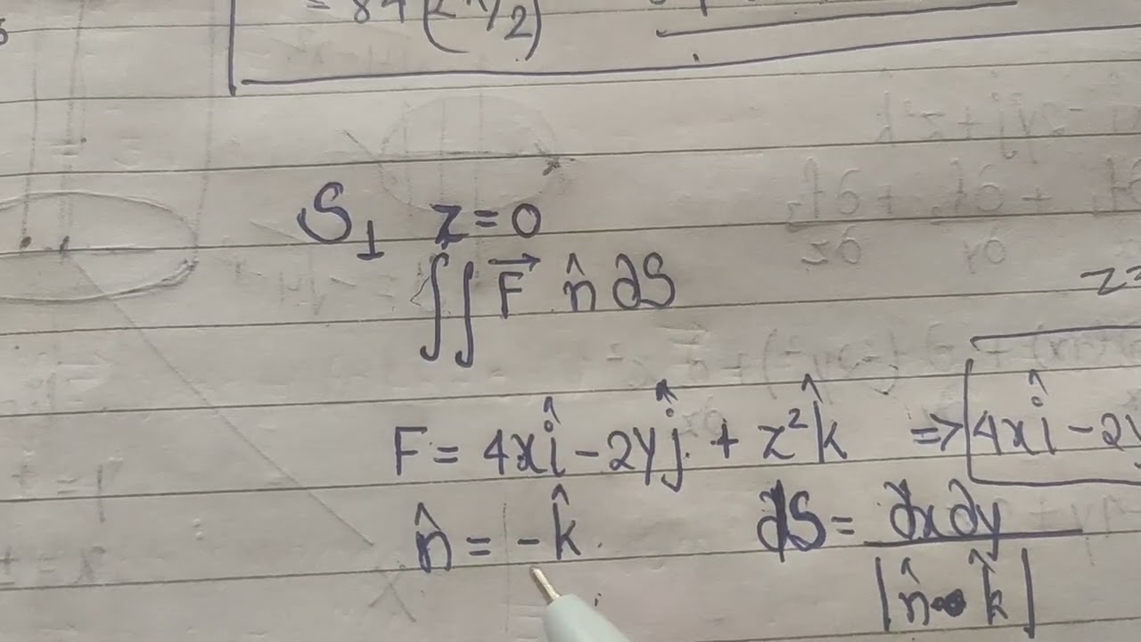 Gauss Divergence theorem 