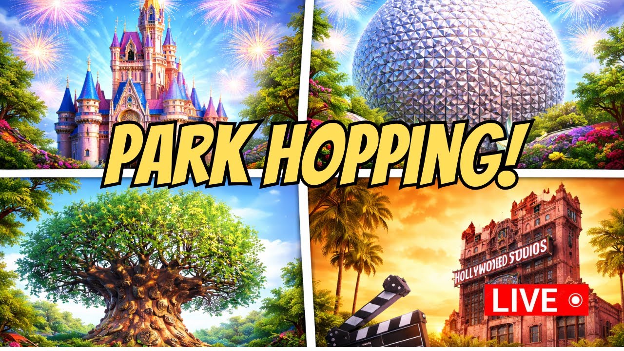 🔴 LIVE! Park Hopping Around Walt Disney World 1.30.26
