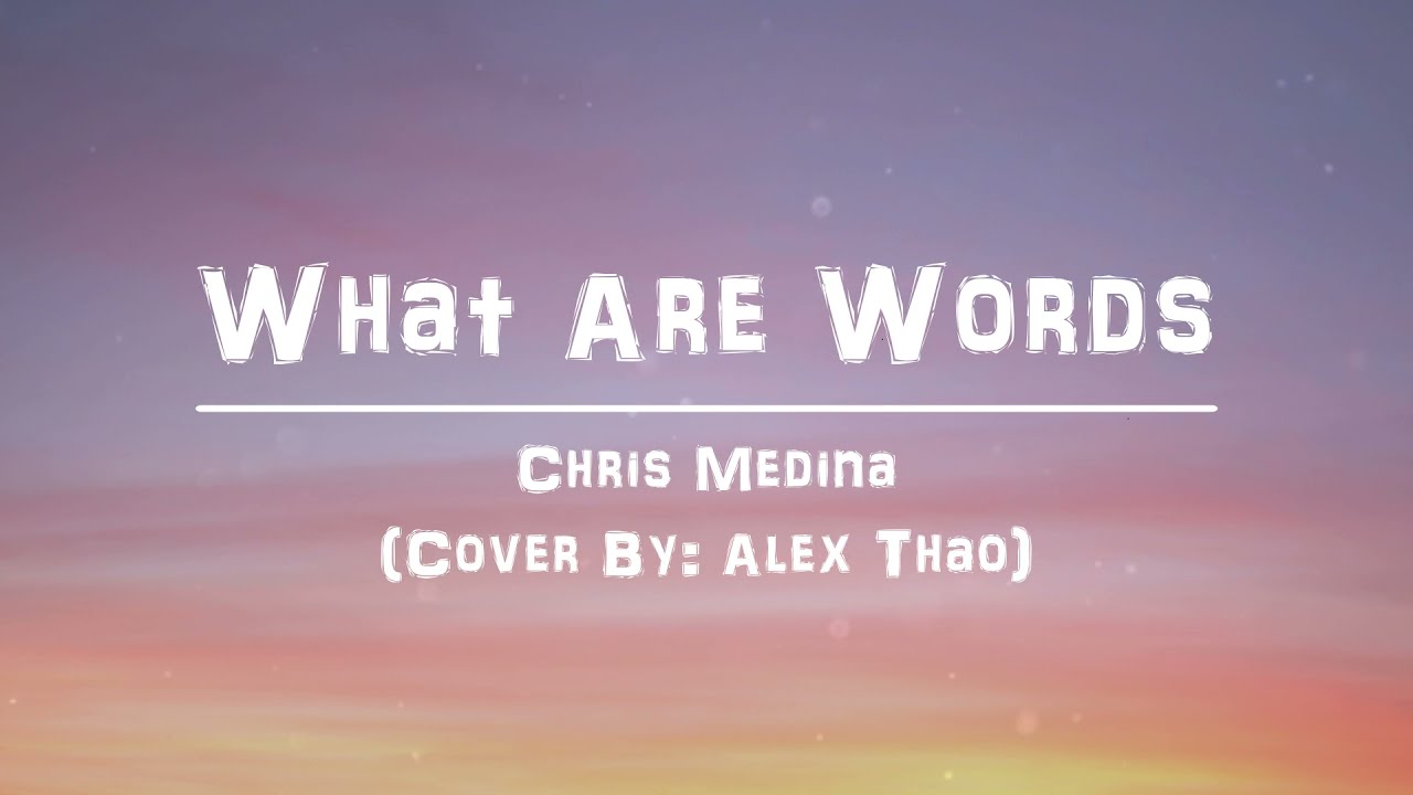 𝐃'𝐏𝐥𝐚𝐲 // 𝐖𝐇𝐀𝐓 𝐀𝐑𝐄 𝐖𝐎𝐑𝐃𝐒 - 𝐂𝐡𝐫𝐢𝐬 𝐌𝐞𝐝𝐢𝐧𝐚 (𝐂𝐨𝐯𝐞𝐫 𝐁𝐲: 𝐀𝐥𝐞𝐱 𝐓𝐡𝐚𝐨)