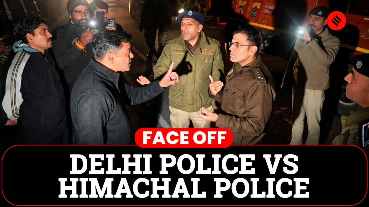 COPS VS COPS: HIGH DRAMA FOLLOWS AS HIMACHAL POLICE CONFRONTS DELHI POLICE