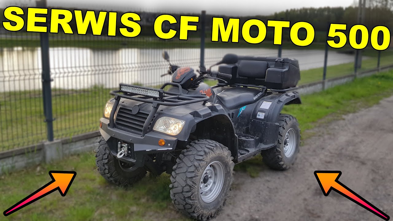 Robię kompletny SERWIS Quad'a CF MOTO 500 | O czym warto pamiętać i na co zwracać uwagę...