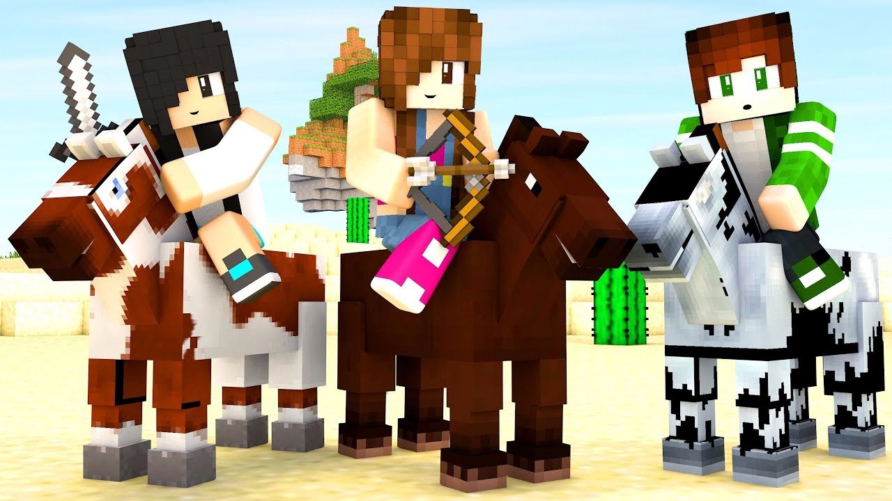 Minecraft Murder - COMPRAMOS CAVALOS PARA FUGIR