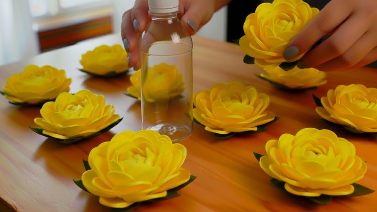 🤯The Secret to Perfect Satin Ribbon Roses ! Flower Craft With Simple Tricks 🌹