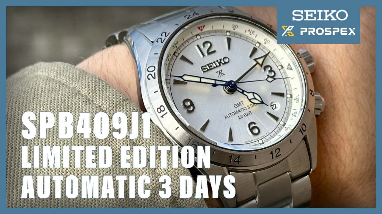 Unboxing The Seiko Prospex Alpinist SPB409J1 - Limited Edition