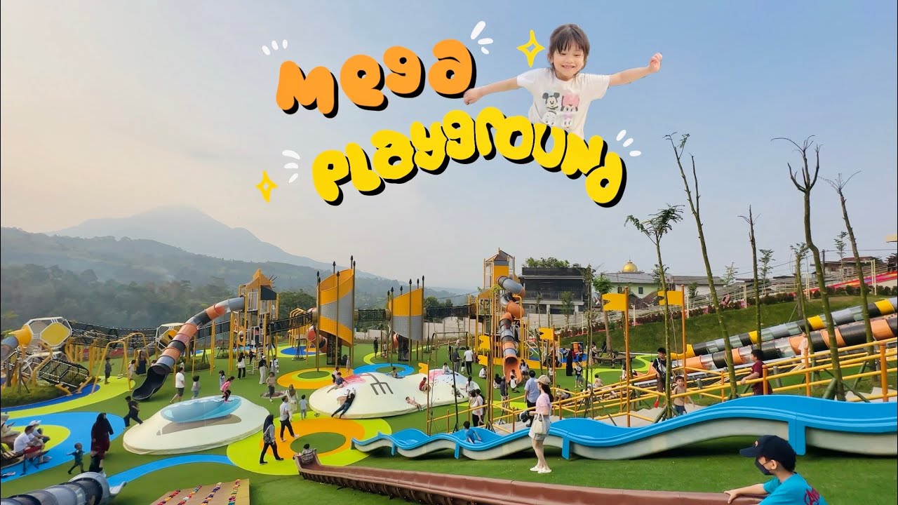 Trying out Cimoryland Prigen's New Ride: MEGA PLAYGROUND &mdash; How big and how exciting is it?