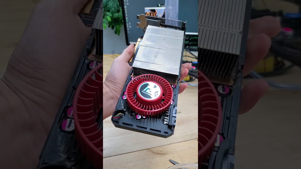 What's inside a blower style GPU?