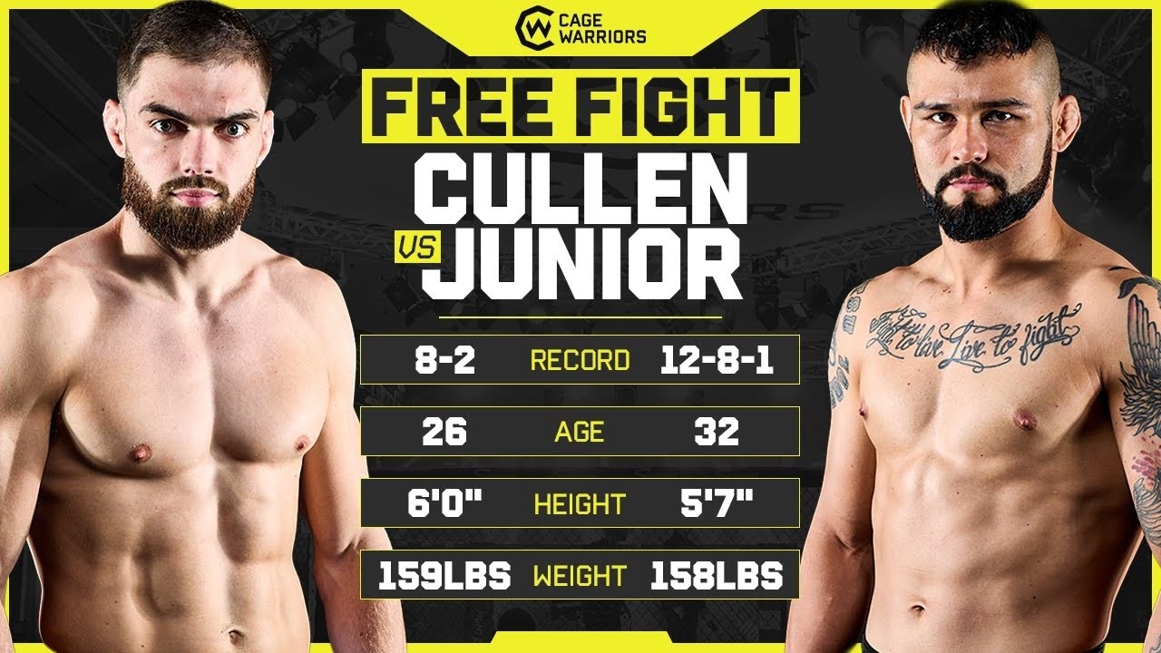 NON-STOP ELBOWS 😯 | Adam Cullen vs. Nonato Junior | CW 202 Manchester | FREE FIGHT
