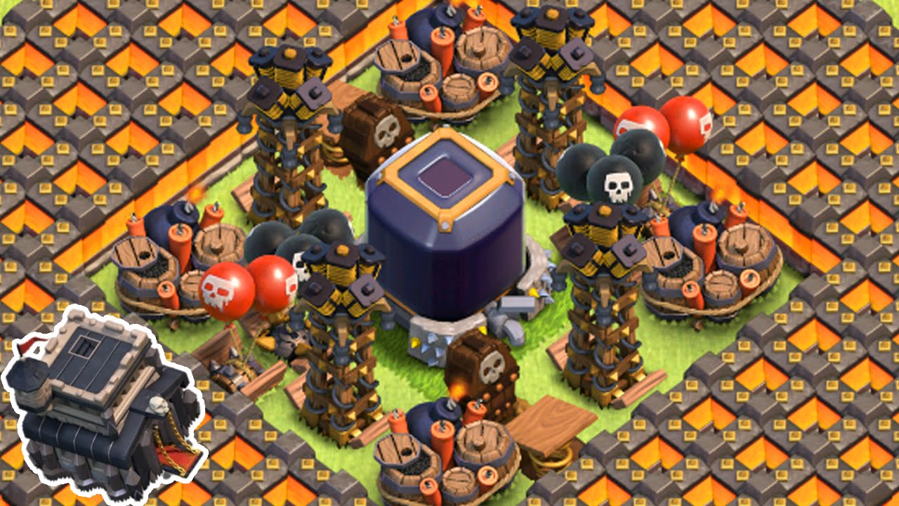 PROTECT YOUR DARK ELIXIR!! Clash of Clans - Town hall 9 (TH9) Farming Base 2015!
