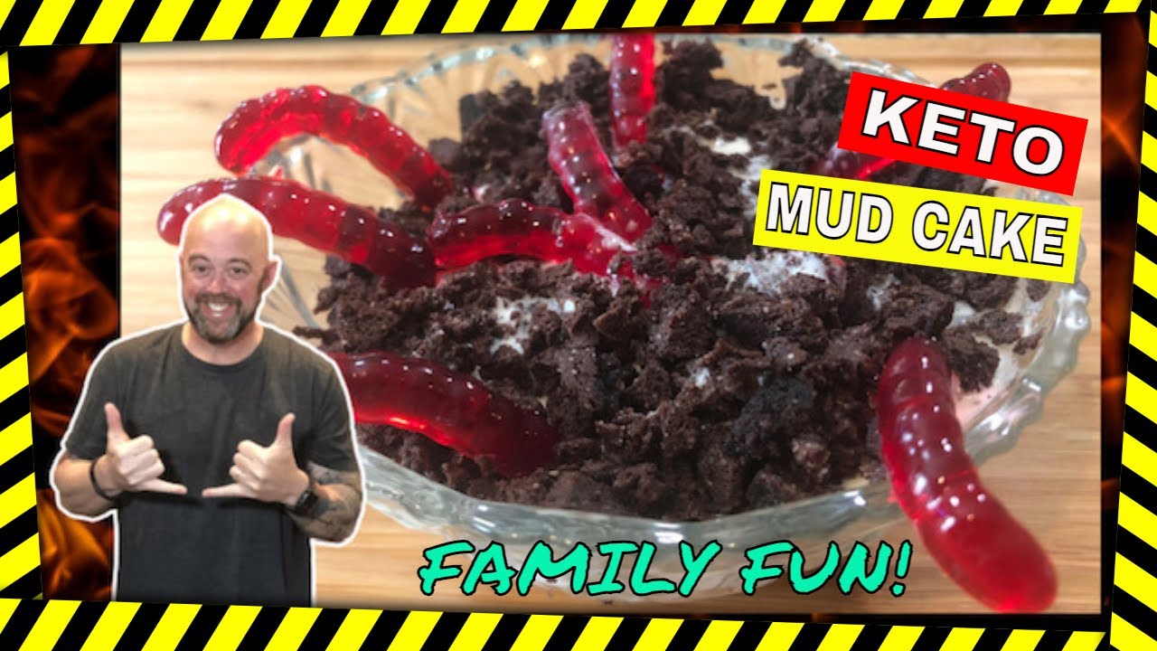 Mud Cake for Keto Beginners!  Fun and EASY for Kids!