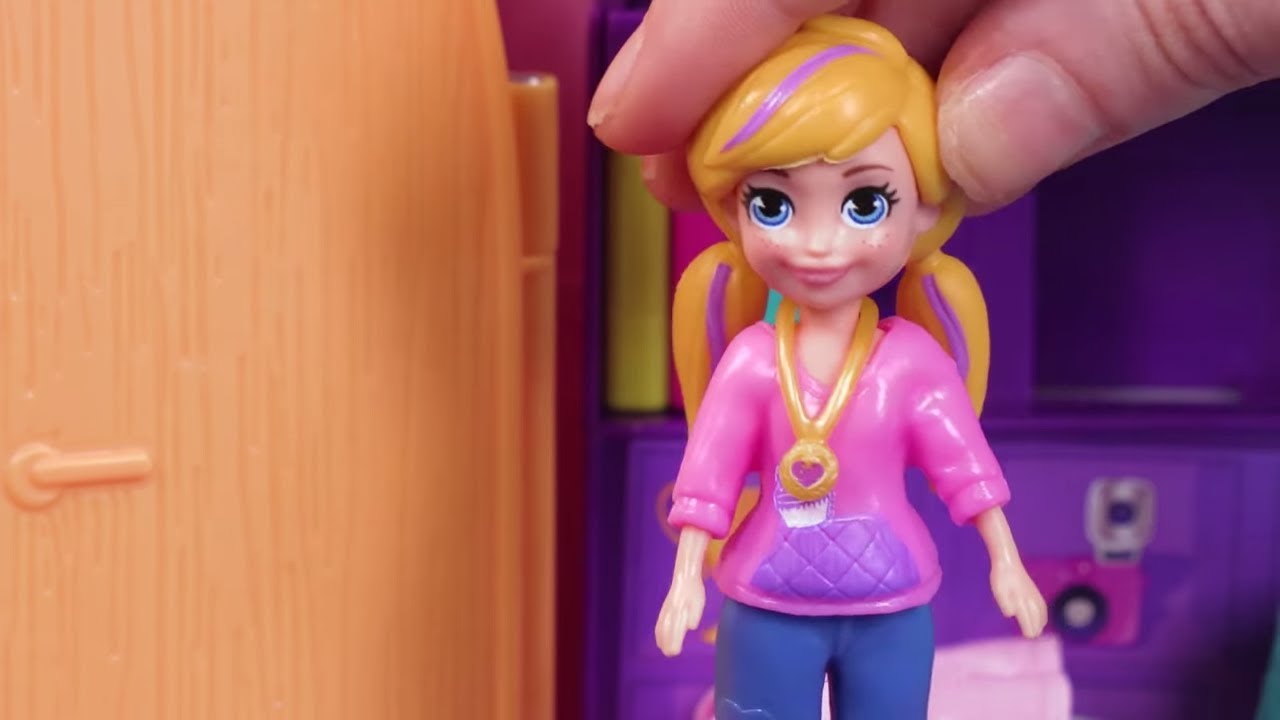 Polly Pocket 💜🌈 Derleme💜🌈 Polly Pocket Oyuncak Oyun💜🌈Çocuklar İçin Videolar