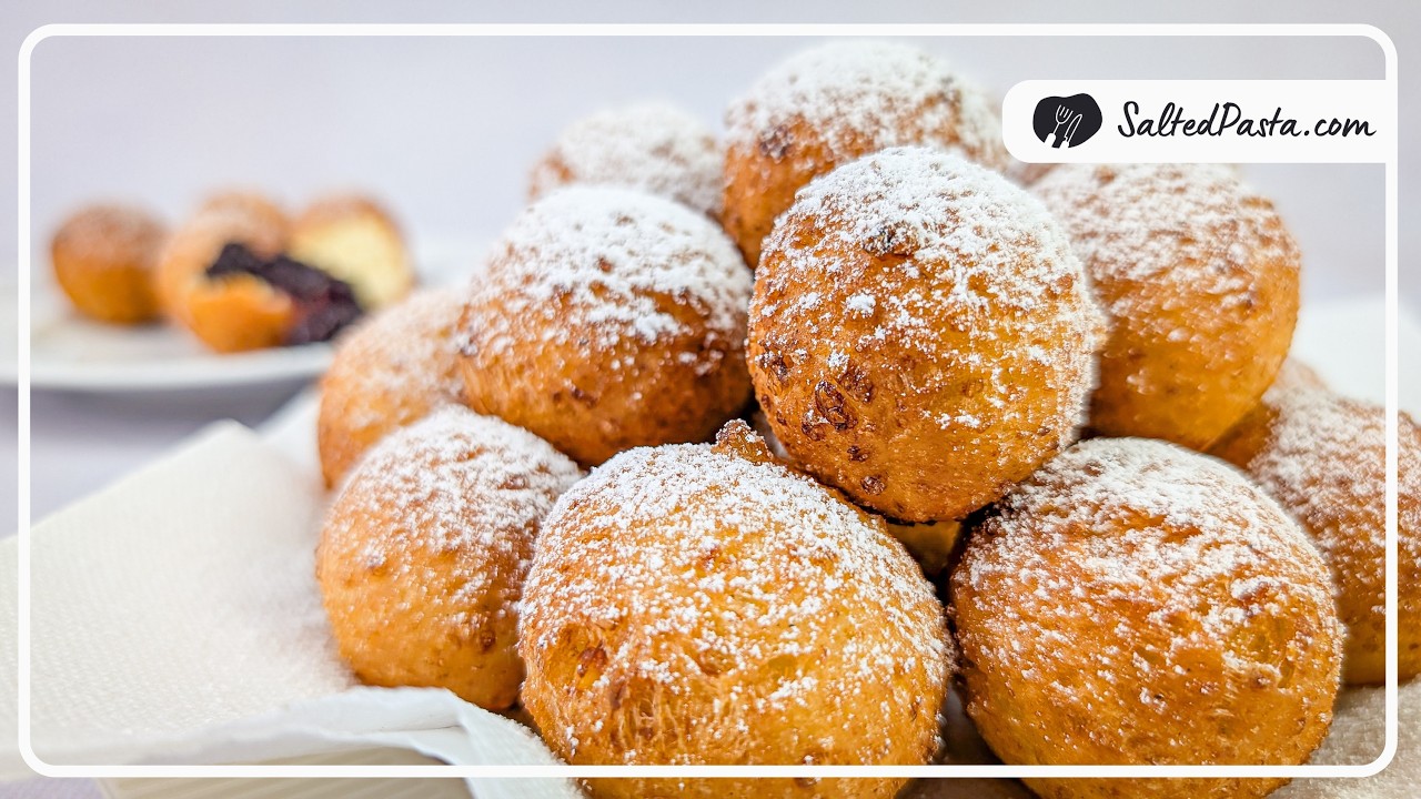 PĄCZKI SEROWE w 15 MINUT! 🥯🥛 Najłatwiejszy PRZEPIS na TŁUSTY CZWARTEK! 😍🍩