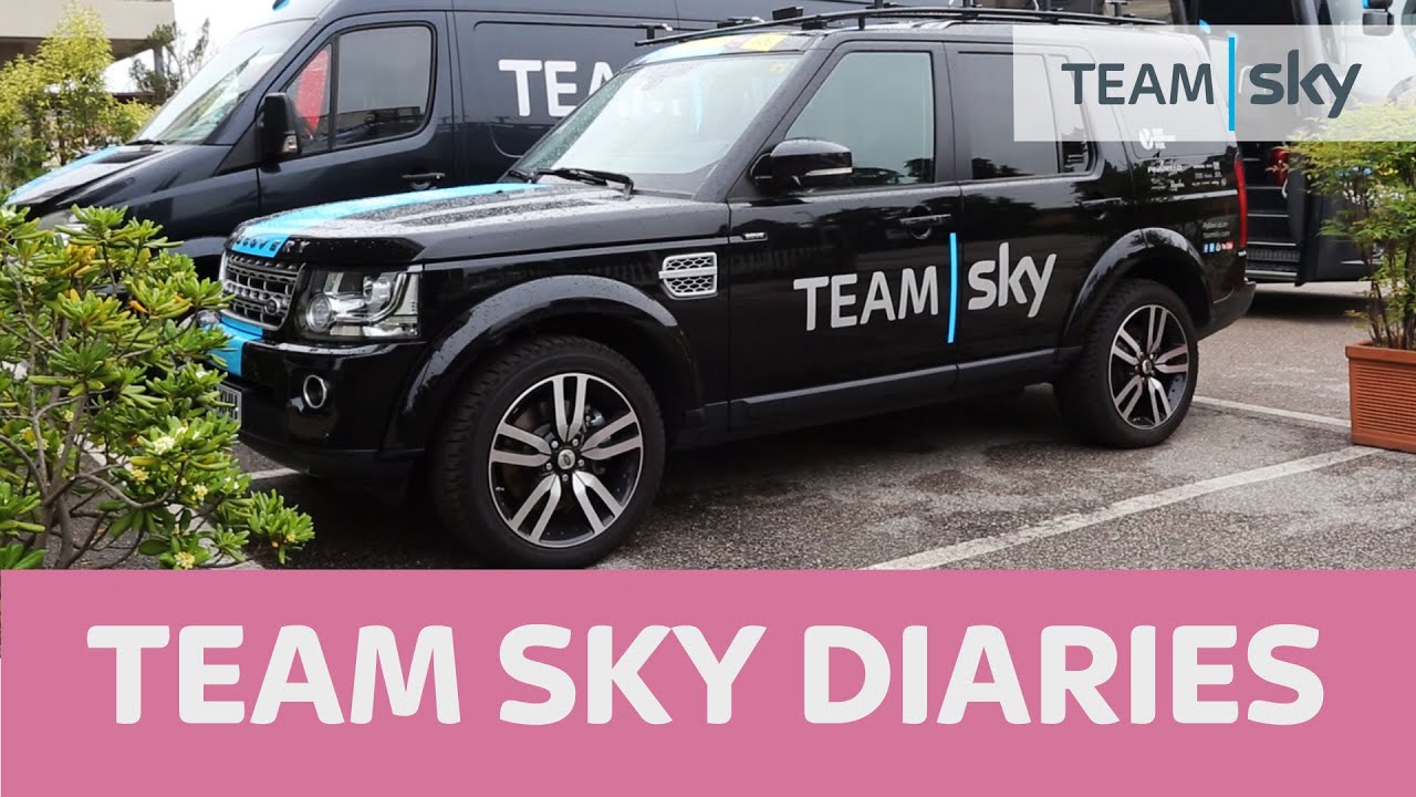 Team Sky Diary 5: Giro d'Italia – Race Cars & Trucks - what an operation!