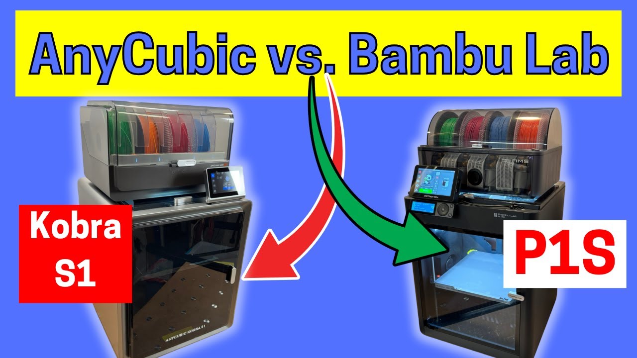 AnyCubic Kobra S1 Printer: Better Value Than Bambu Lab P1S?