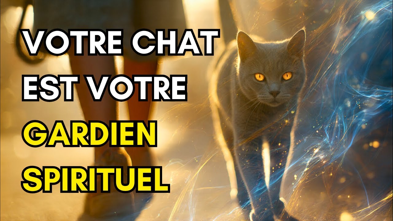 Pourquoi Votre Chat Vous Suit Partout - Protection Spirituelle Féline Révélée