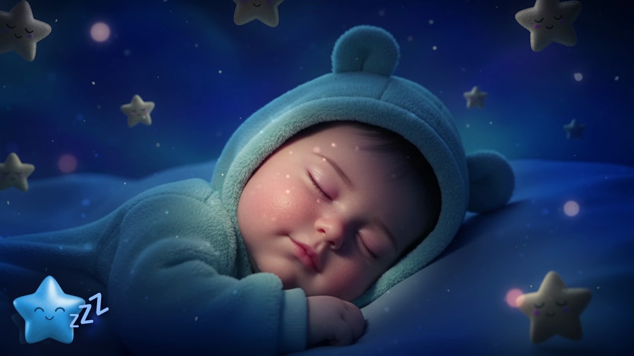Baby Sleep Music 🌙 Sleep Fast Tonight in 3 Minutes 💤 Deep Calm 🎶 Mozart & Brahms Lullabies