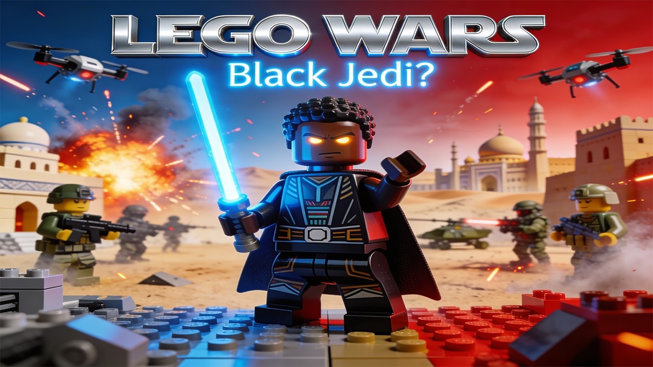 LEGO WARS: Iran and The Black Jedi