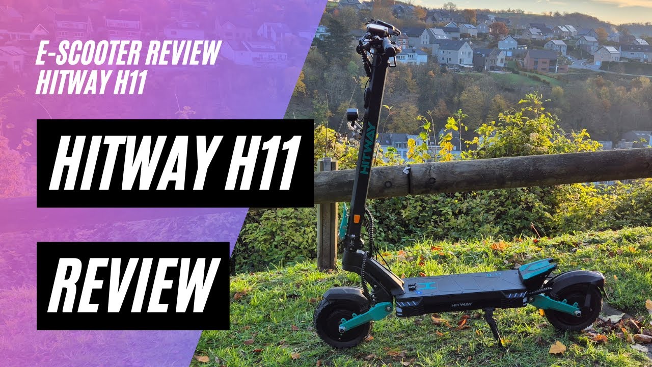 🛴 HITWAY H11 🔍 Review nach ca. 75 km (52V; 23,4AH; 2x 250W)
