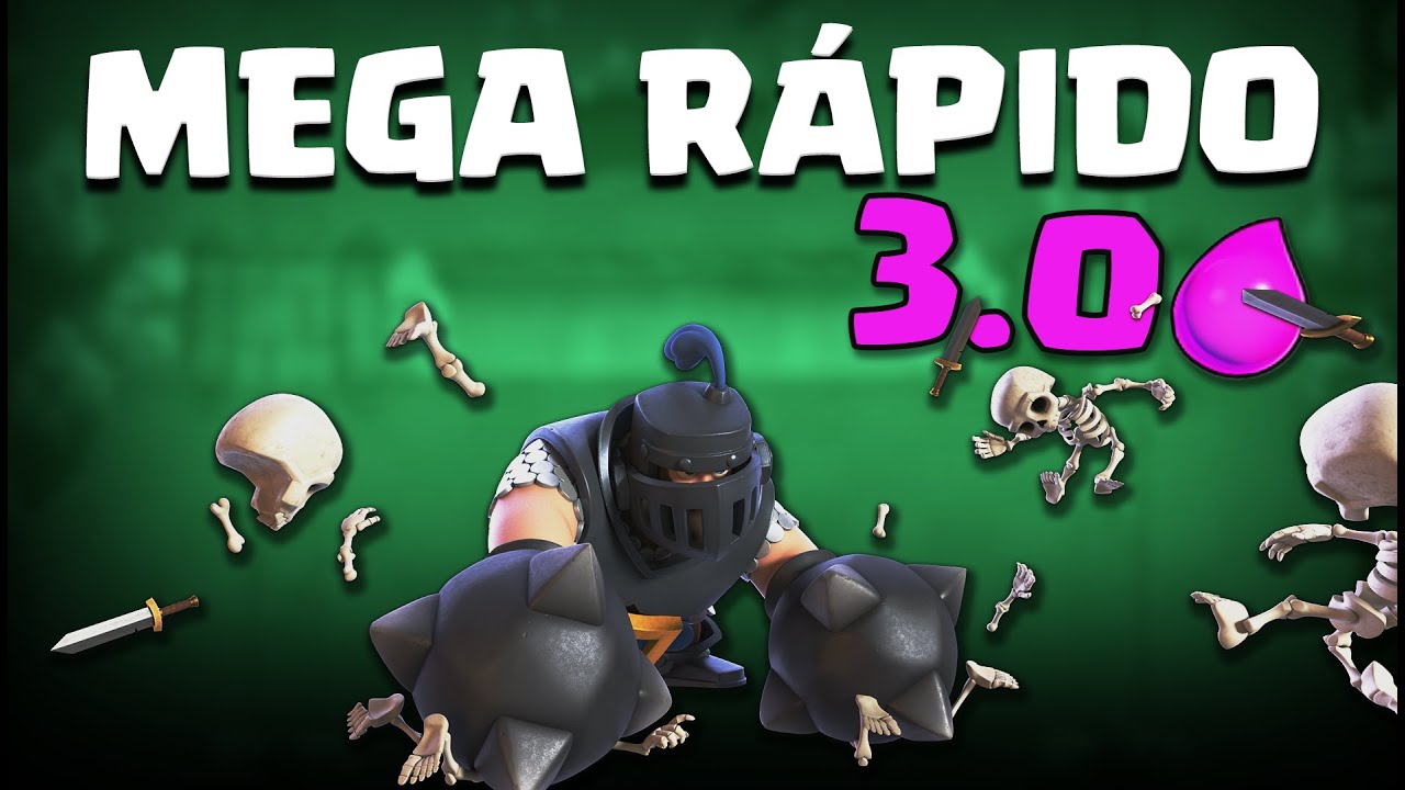 ¡MEGACABALLERO CICLO RÁPIDO, 3.0 ELIXIR! | Malcaide Clash Royale