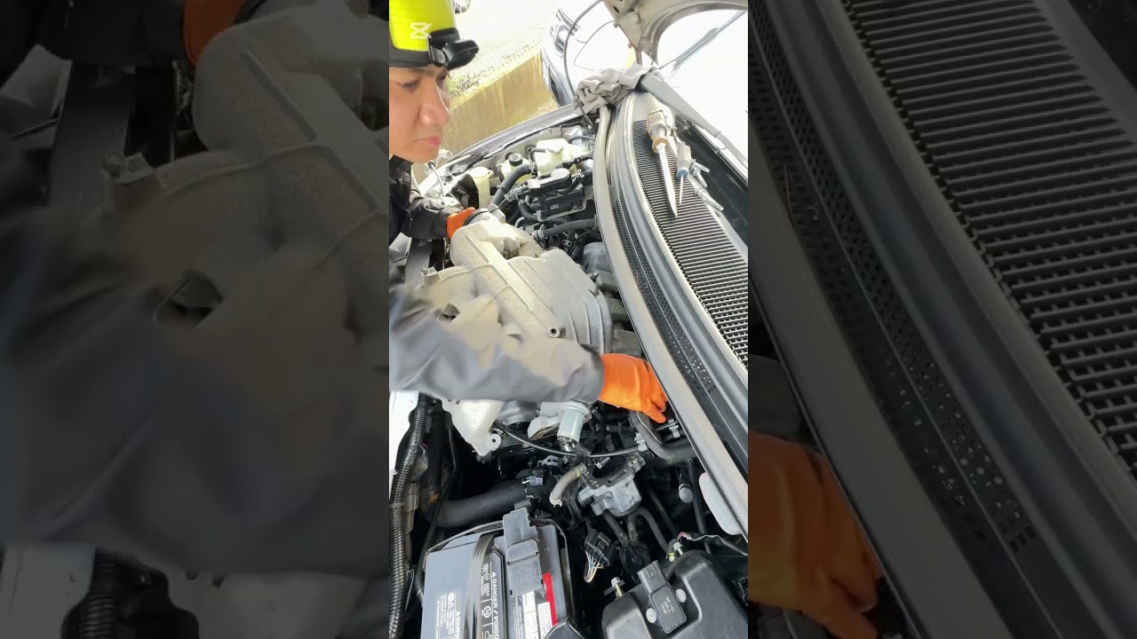 Mazda MPV 2005 3.0L Engine AJ P0304-FF Cylinder 4 Misfire Detected #mazda #mechanic #automotive #fyp