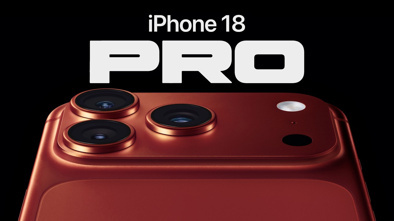 Что ждать от iPhone 18 Pro