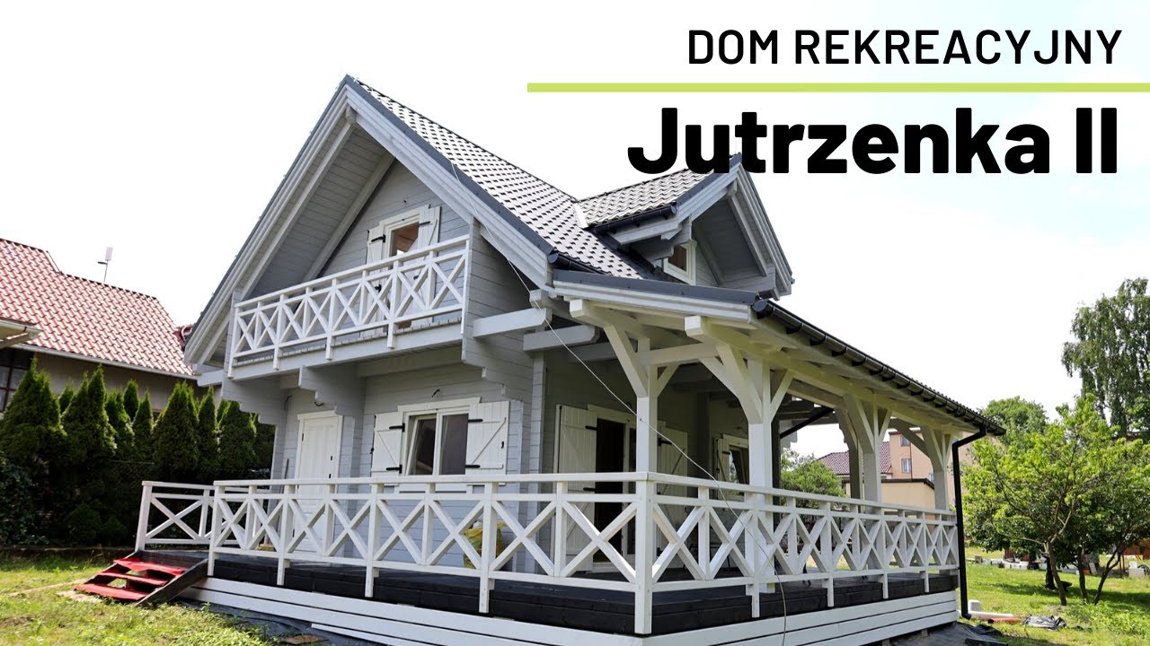 Jutrzenka II | Domek drewniany skandynawski rekreacyjny | Domki szkieletowe całoroczne
