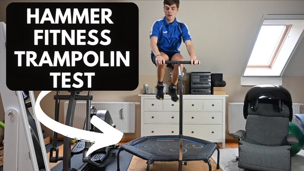 Hammer Fitness-Trampolin Cross Jump Test