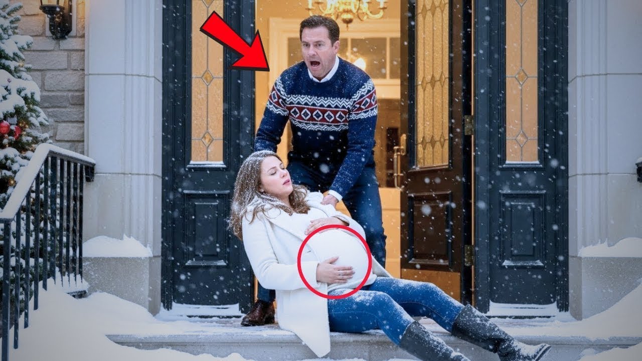 He Abandoned Pregnant Wife in a Christmas Blizzard — A Billionaire Widower Found Her on His Doors