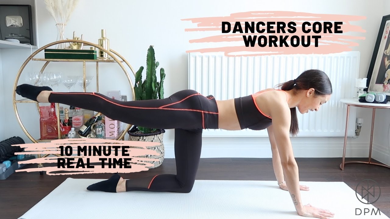 DANCER CORE & LOWER BODY WORKOUT | 10 MINUTES | Danielle Peazer
