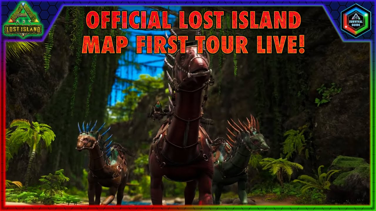 The Official New Lost Island Map is HERE! First Tour LIVE!