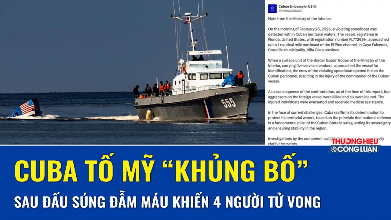 Cuba “chỉ mặt” nhóm vũ trang từ Mỹ âm mưu “khủng bố”, đấu súng dữ dội khiến 4 người thiệt mạng
