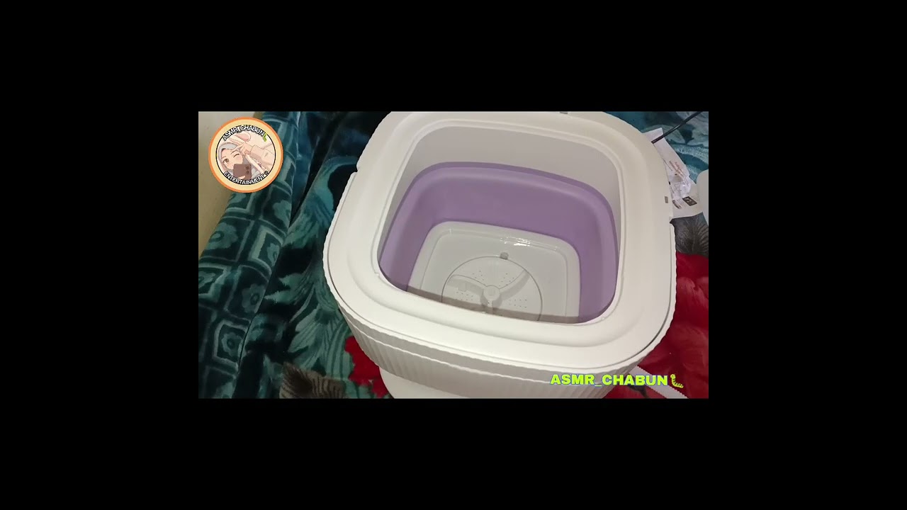 ASMR🤍|UNBOXING MY NEW MACHINE LAUNDRY ❤😊