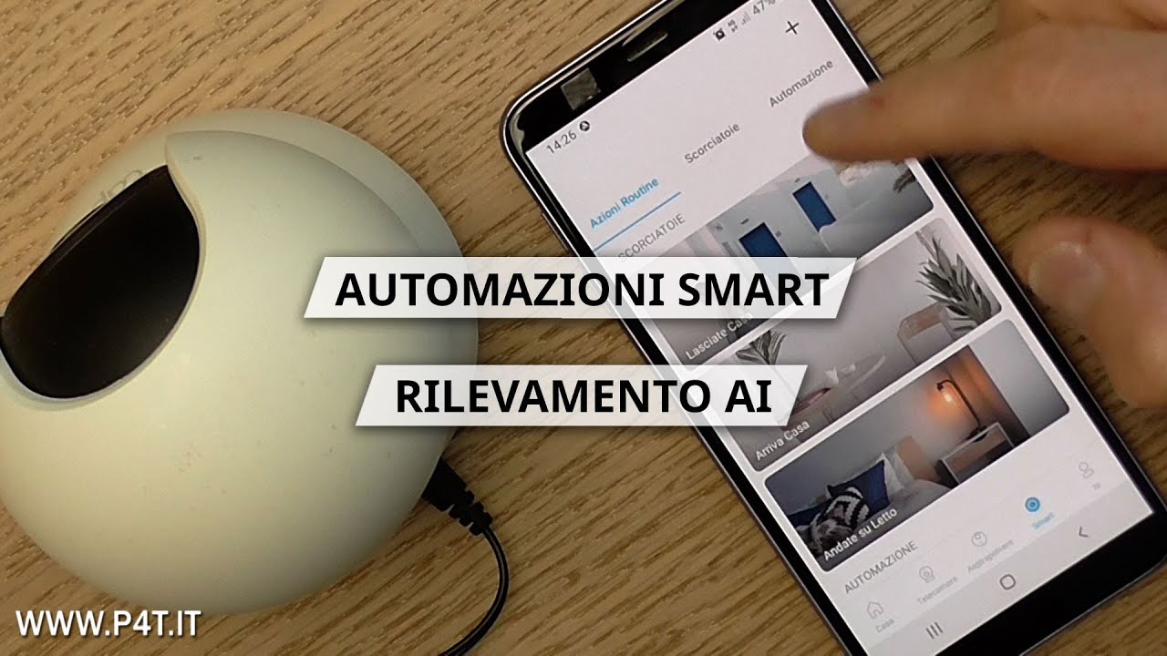 Funzioni Smart telecamera Tp-link Tapo C200