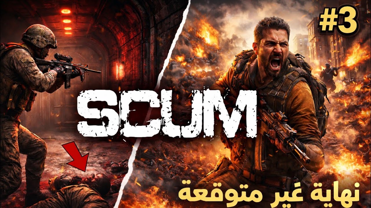 SCUM : مداهمة سكواد داخل البنكر