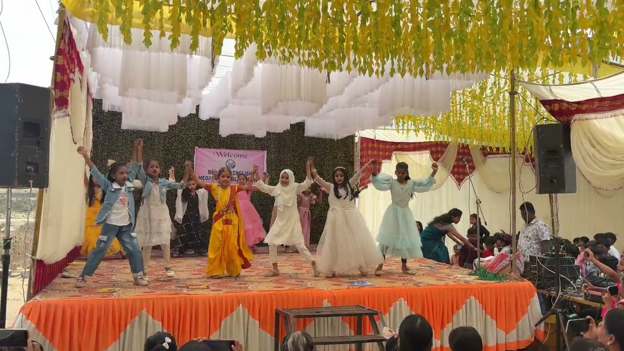 Mahi Gopal Bhawre School Dance Feb-26 Savitri bai phule act dance