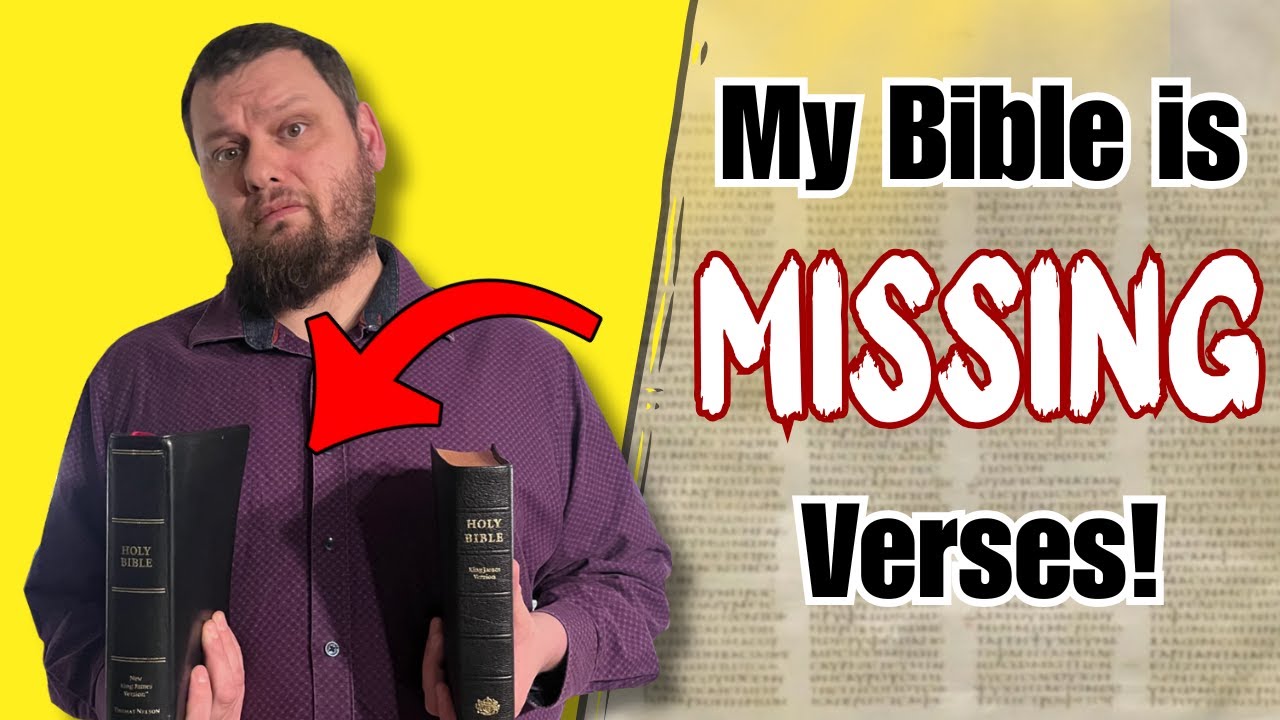 Why is my BIBLE missing verses?!? #textualcriticism
