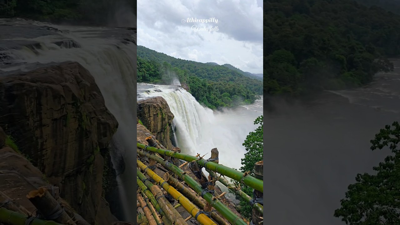 Athirappally Waterfalls❤️🔥#athirappillywaterfalls #athirapally #waterfall