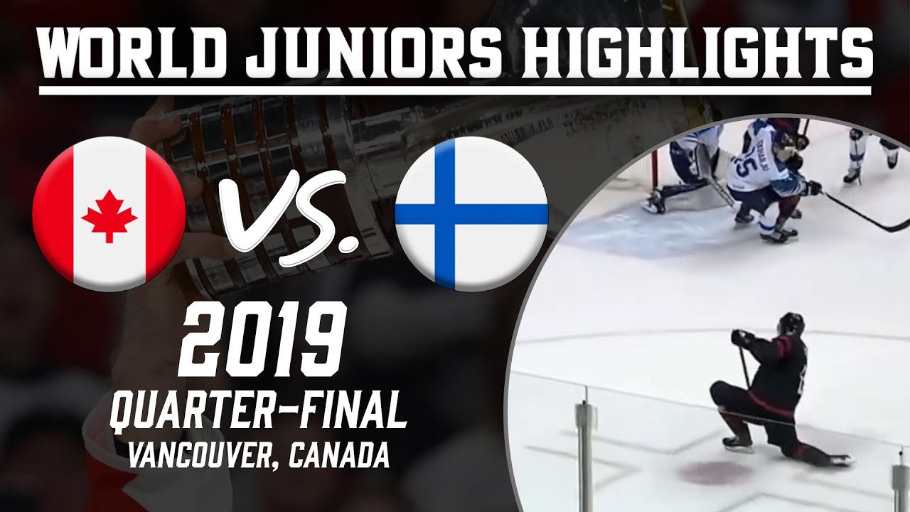 Canada vs. Finland | 2019 WJC Quarter-Final | Extended Highlights