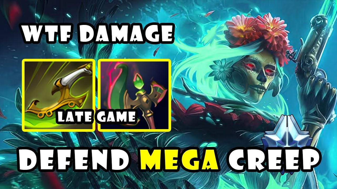[Muerta] Mega Creeps Defend with 28K Gold Comeback Late Game | Dota 2 Gameplay 7.40