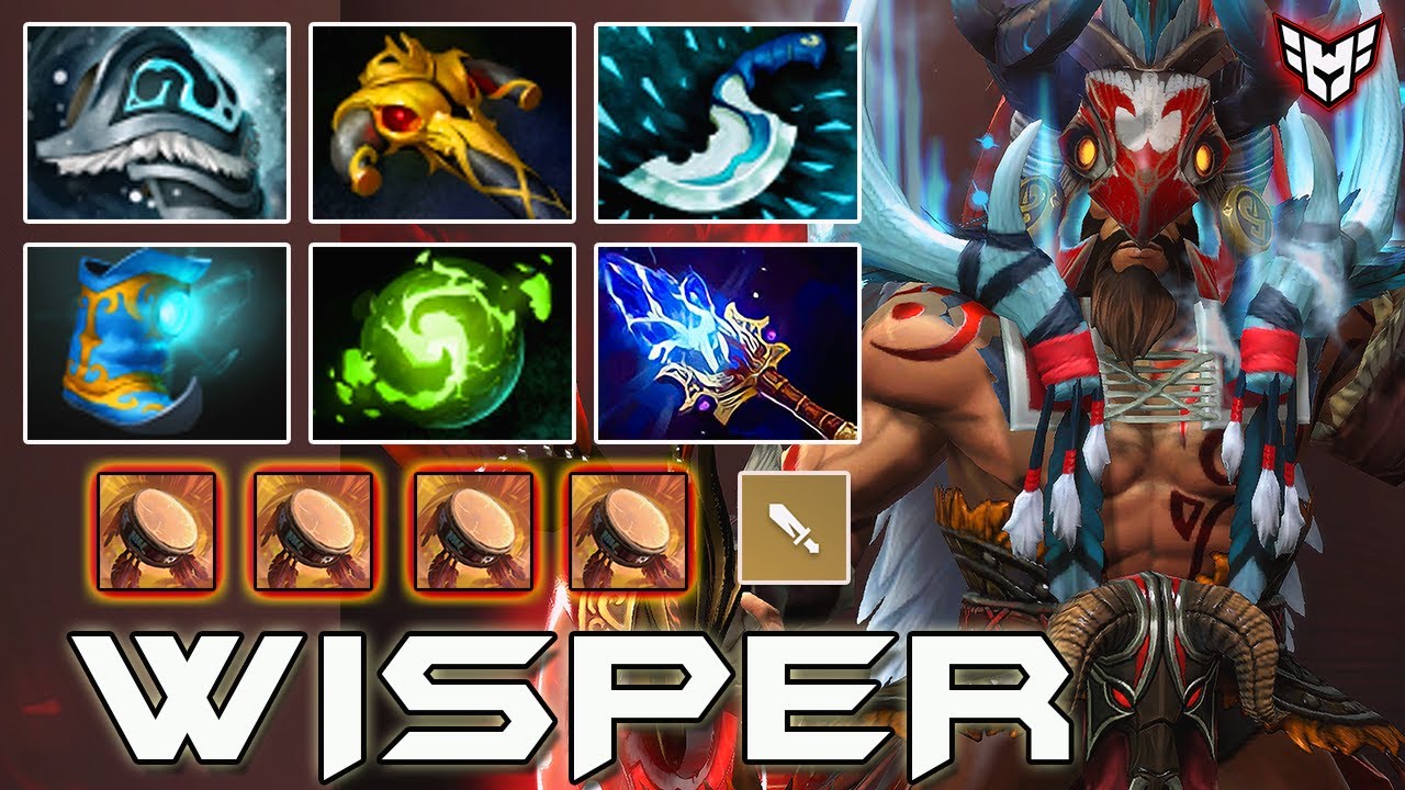 Wisper &mdash; неубиваемый Beastmaster Pro, геймплей средней линии | Dota 2 Pro Match!