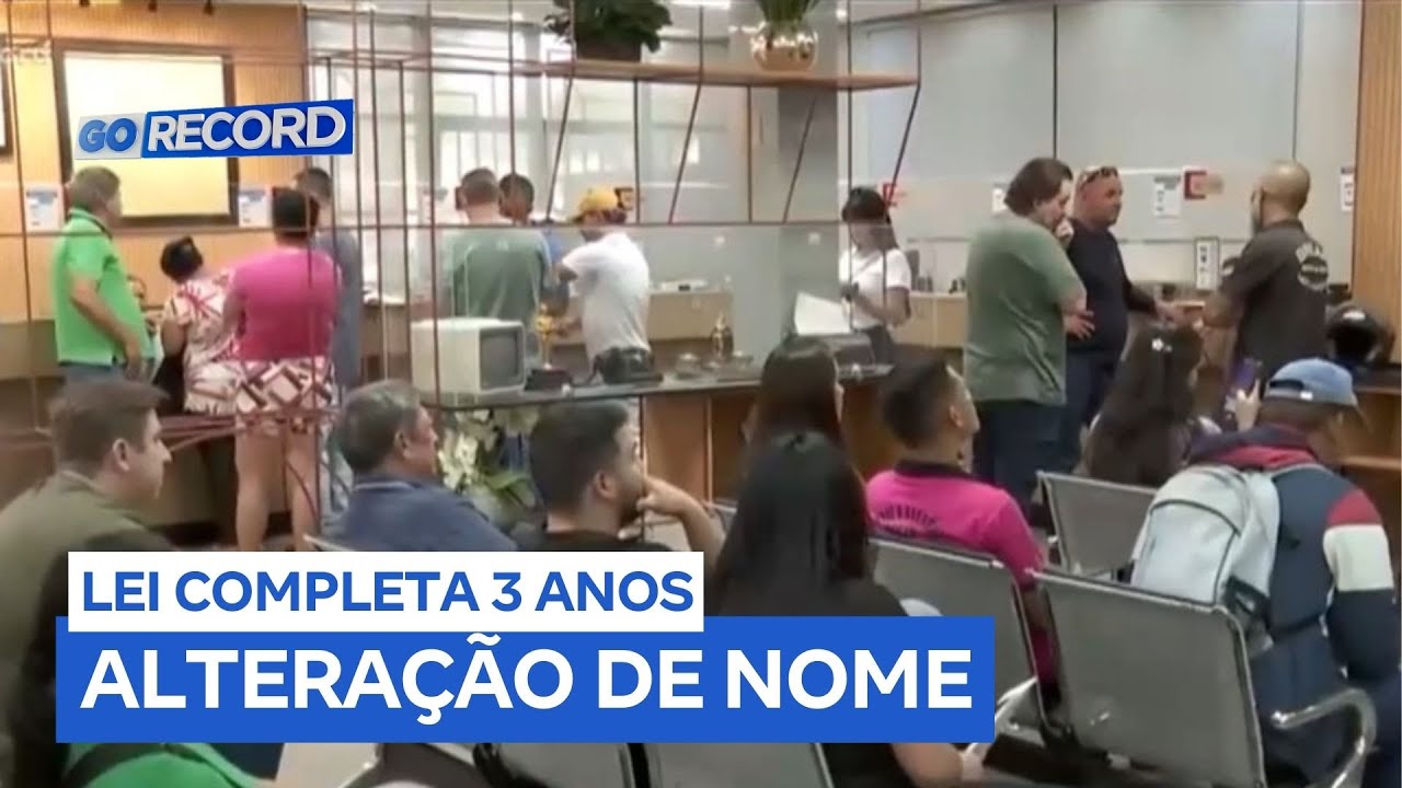 Quase mil goianos alteraram o nome no cart&oacute;rio ap&oacute;s mudan&ccedil;a na lei