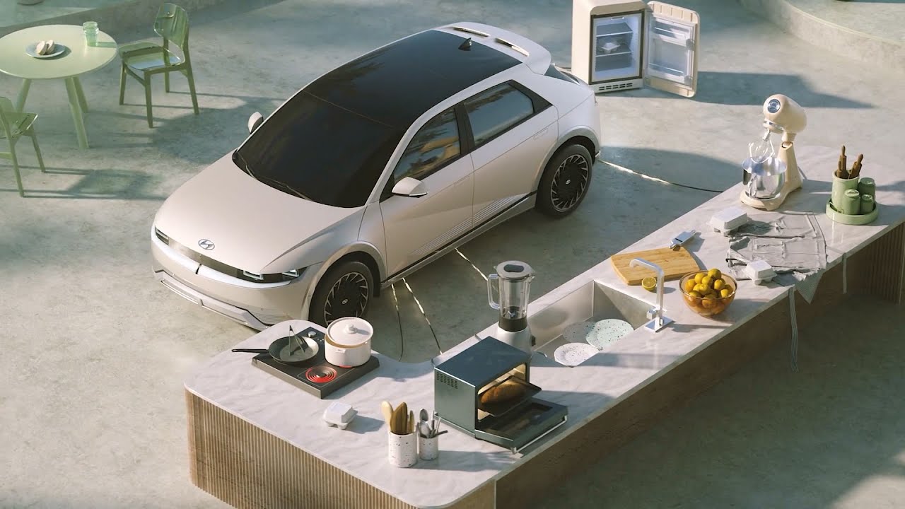 Hyundai IONIQ 5 | Vehicle-to-Load (V2L) Technology