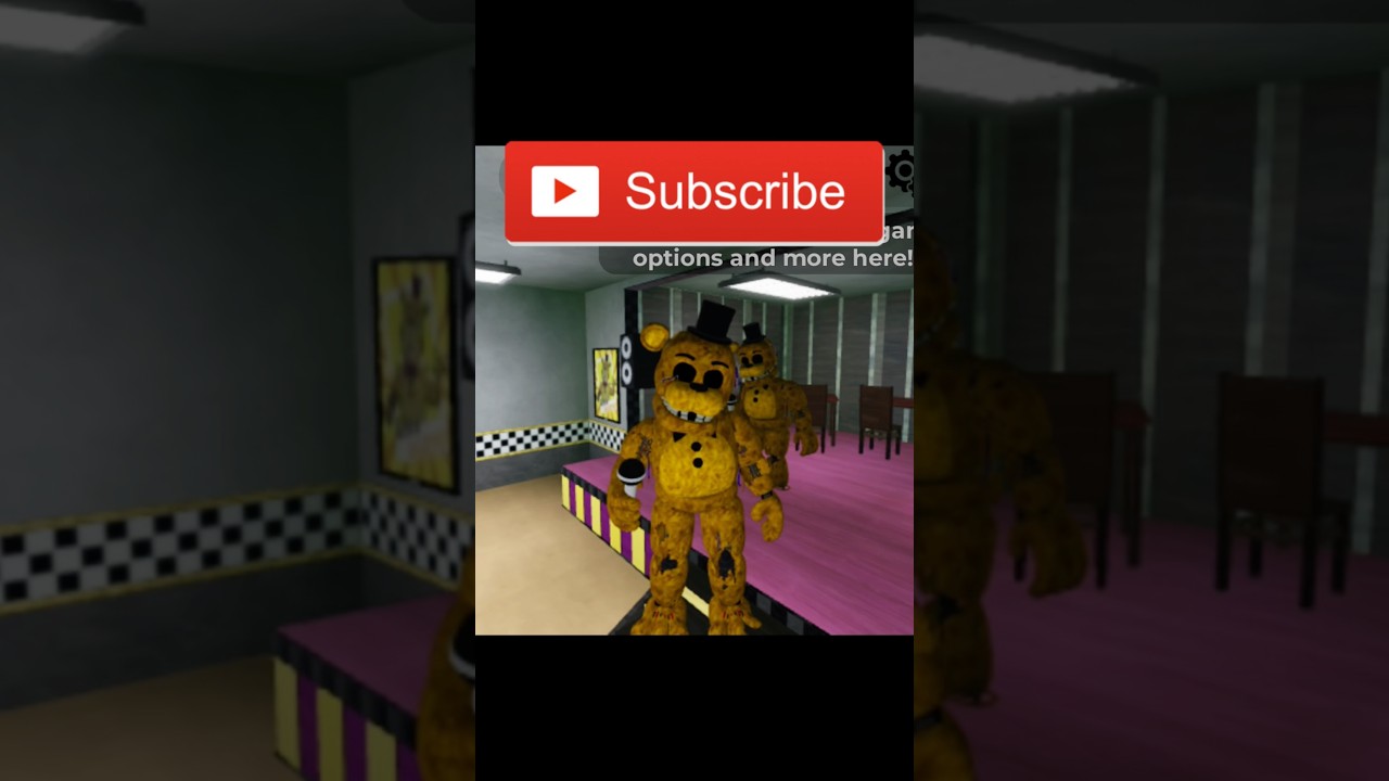 How to unlock withered golden Freddy in fredbears mega roleplay!!👌🔥 #fnaf #shorts
