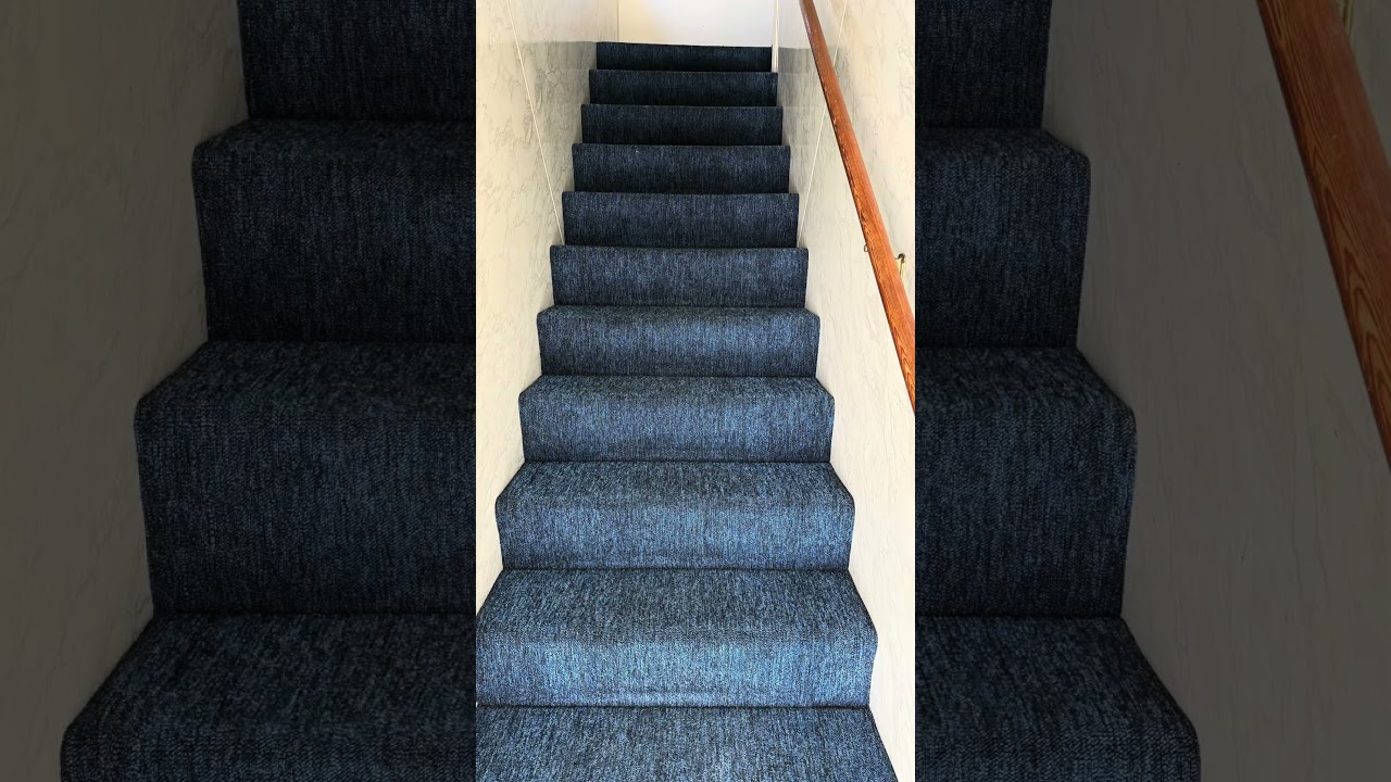 Stair cleaning with meta glasses on