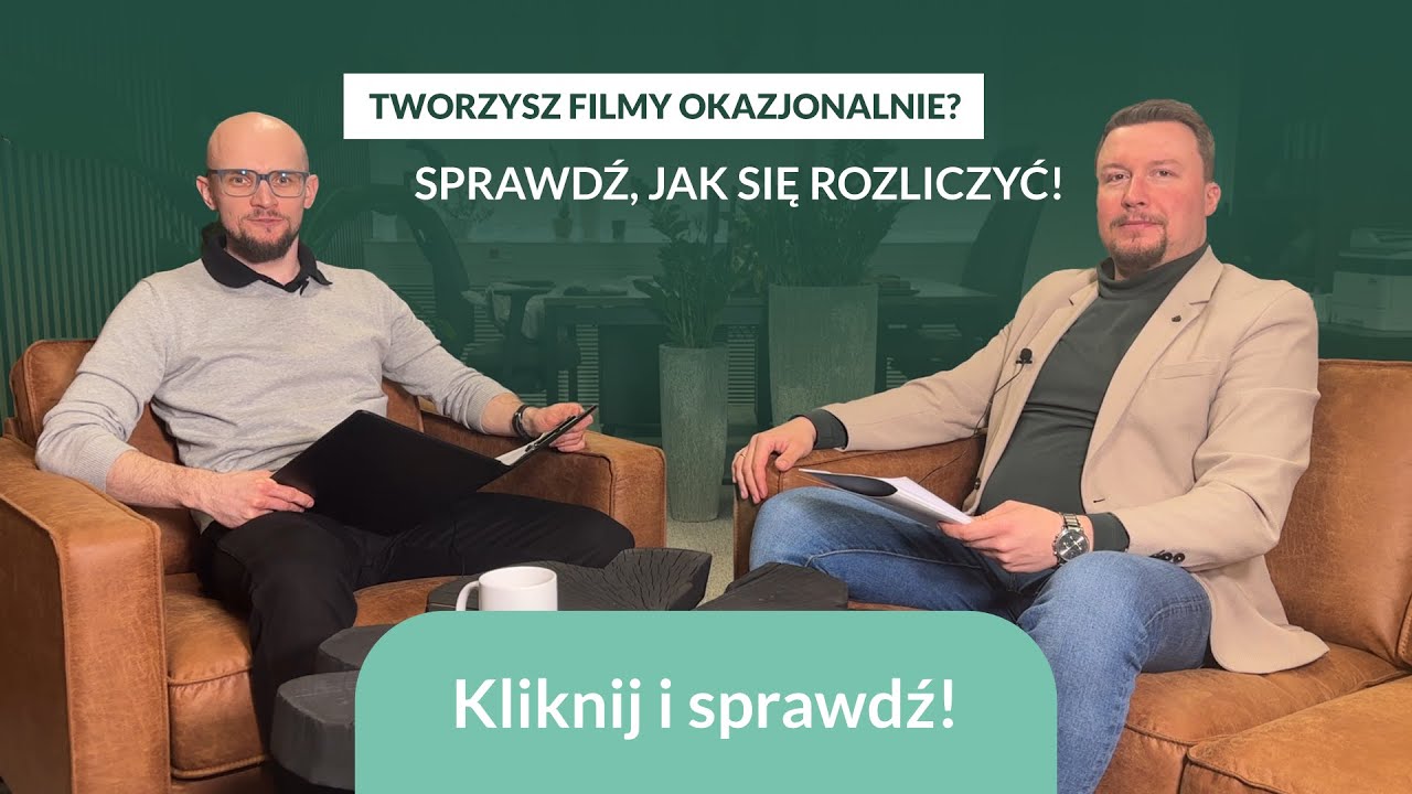 Jak rozliczyć nieregularne przychody z tworzenia filmów?