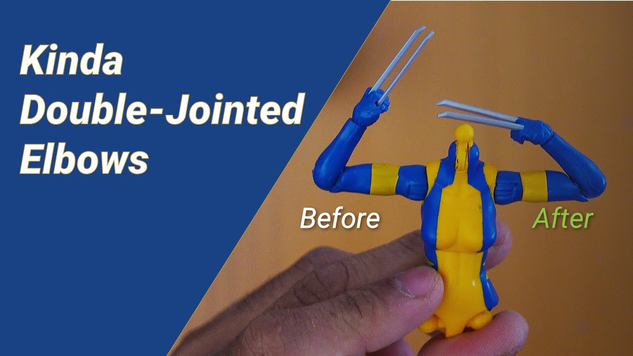 Marvel Legends mod Improving female articulation