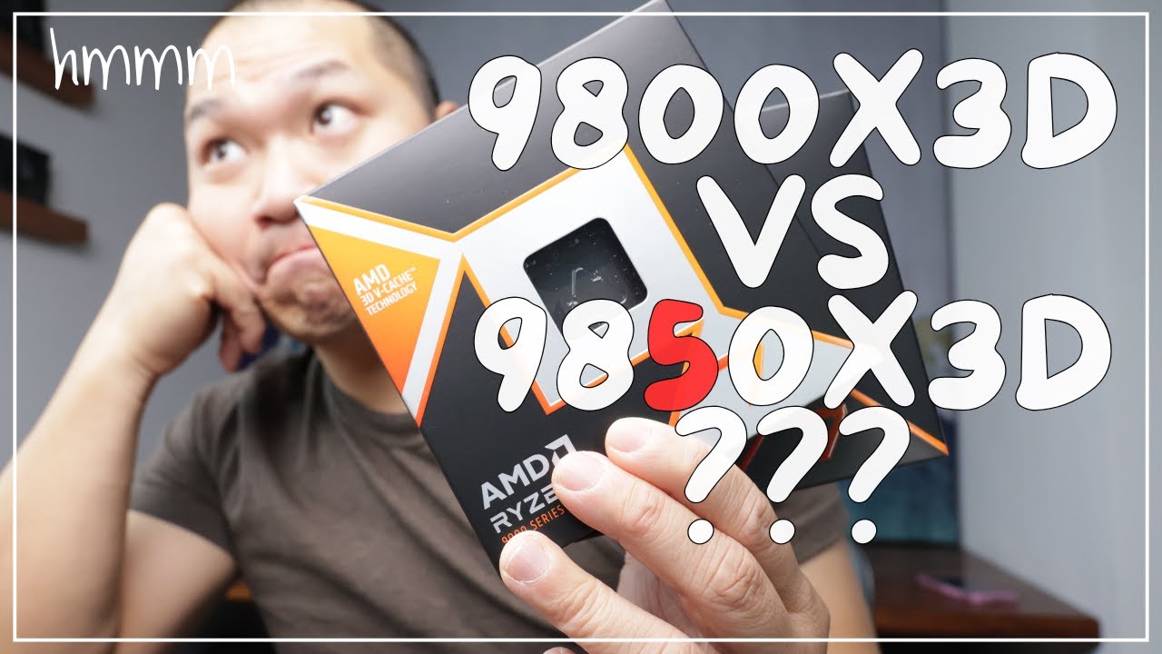 9850X3D vs 9800X3D... what's in 400 MHz?