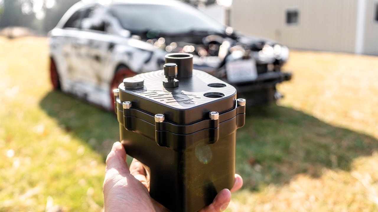 Installing the new MAPeformance Evo X Catch Can!