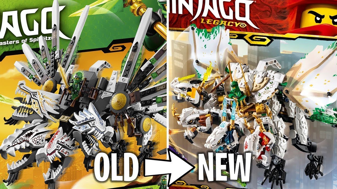 LEGO Ninjago 2019 Legacy Sets - OLD vs NEW!